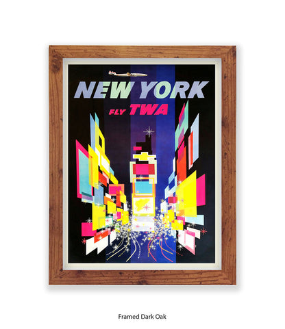 New York TWA Art Print