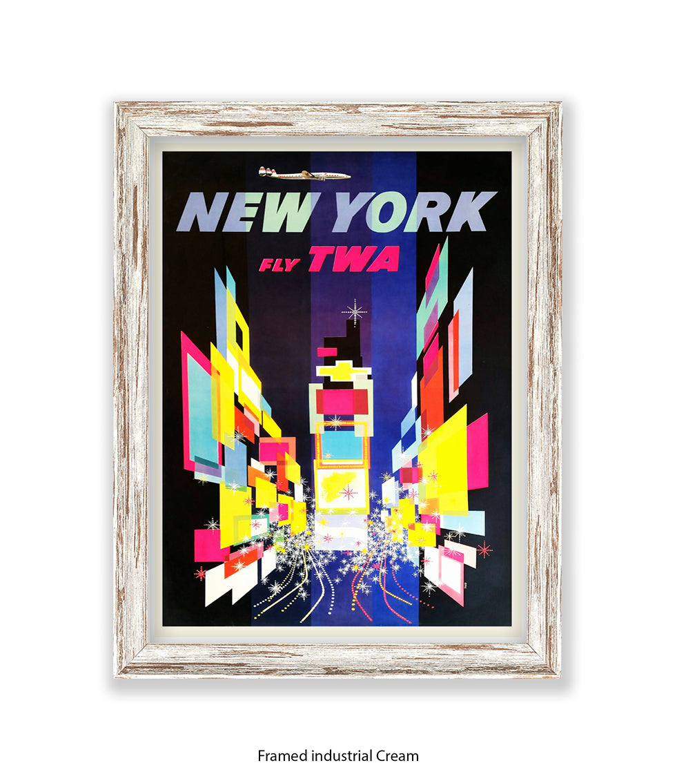 New York TWA Art Print