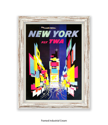 New York TWA Art Print