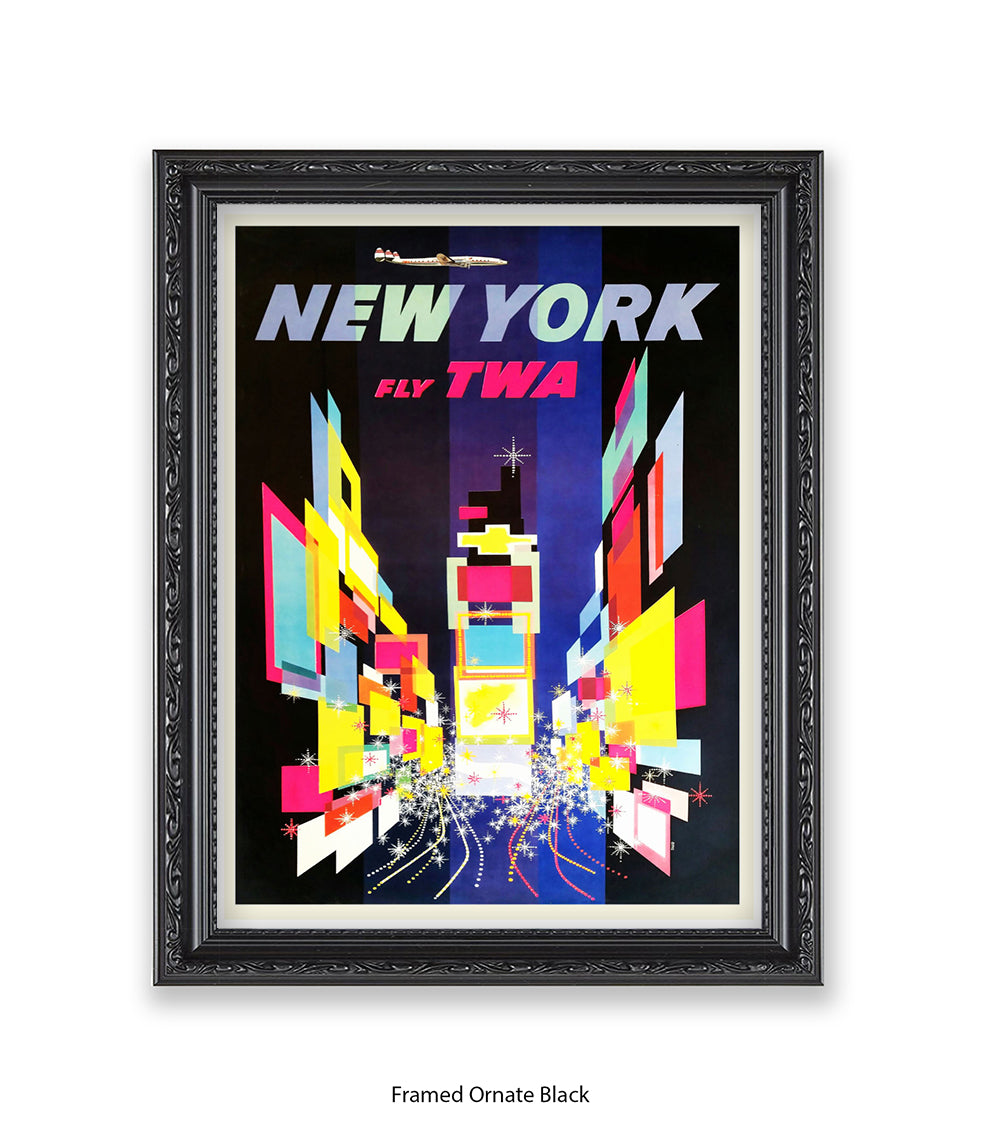 New York TWA Art Print