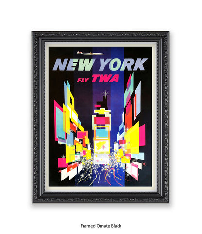 New York TWA Art Print