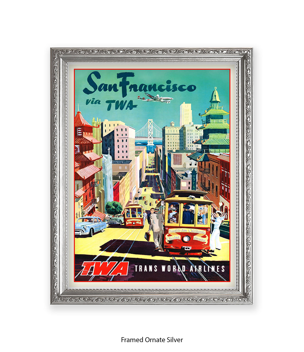 San Francisco Travel Art Print