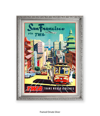 San Francisco Travel Art Print
