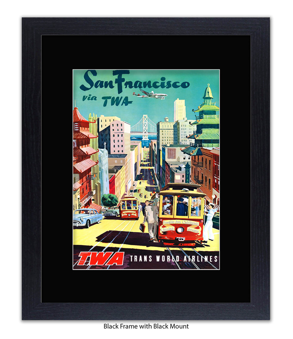San Francisco Travel Art Print