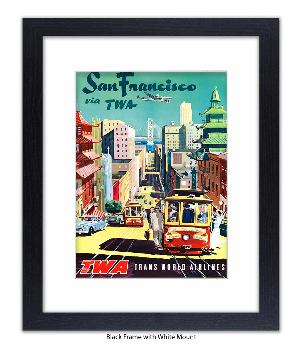 San Francisco Travel Art Print