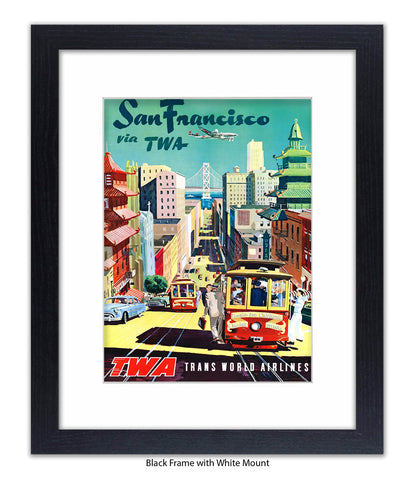 San Francisco Travel Art Print