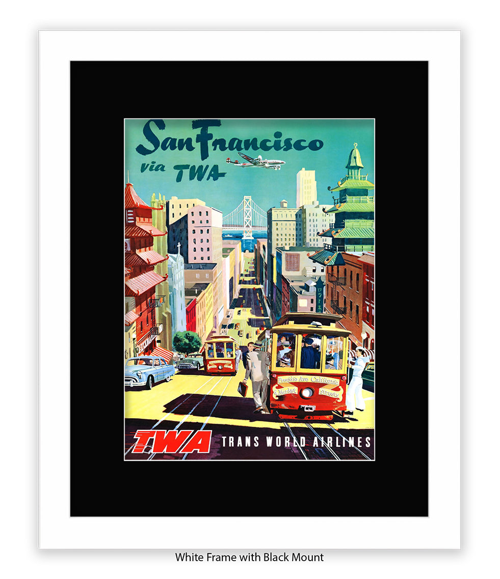 San Francisco Travel Art Print