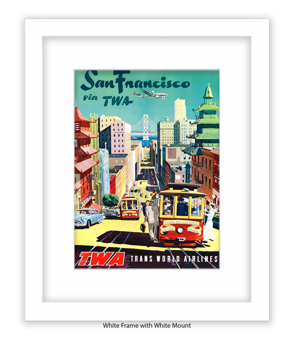 San Francisco Travel Art Print