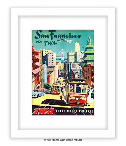 San Francisco Travel Art Print