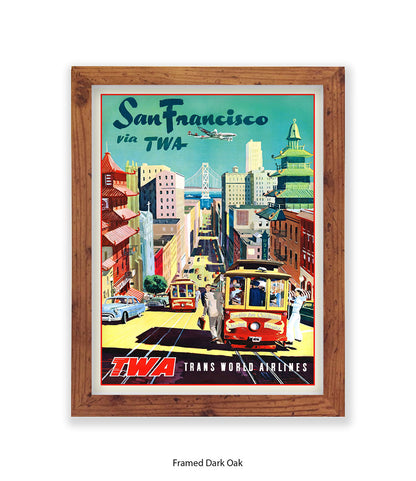 San Francisco Travel Art Print