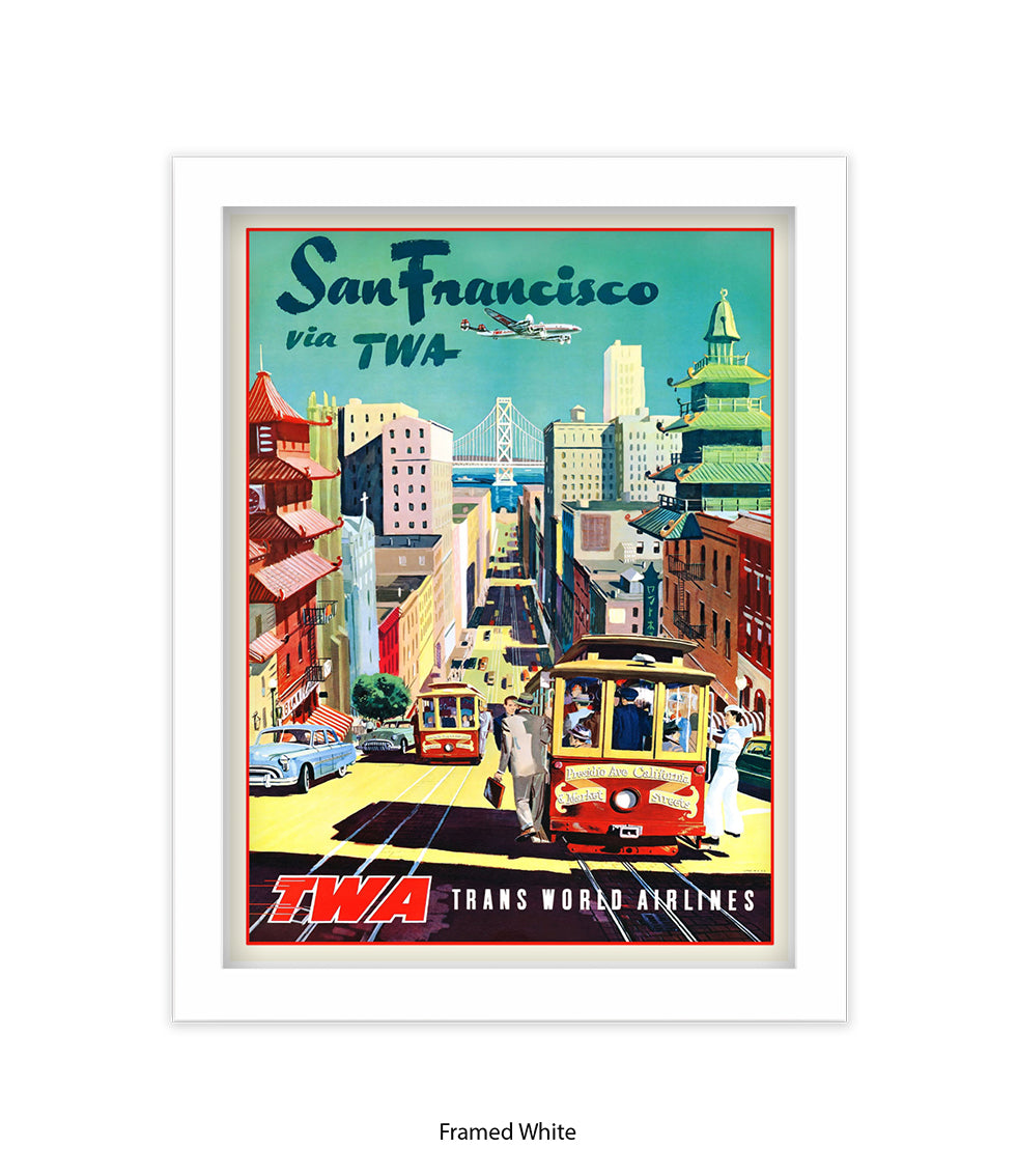 San Francisco Travel Art Print