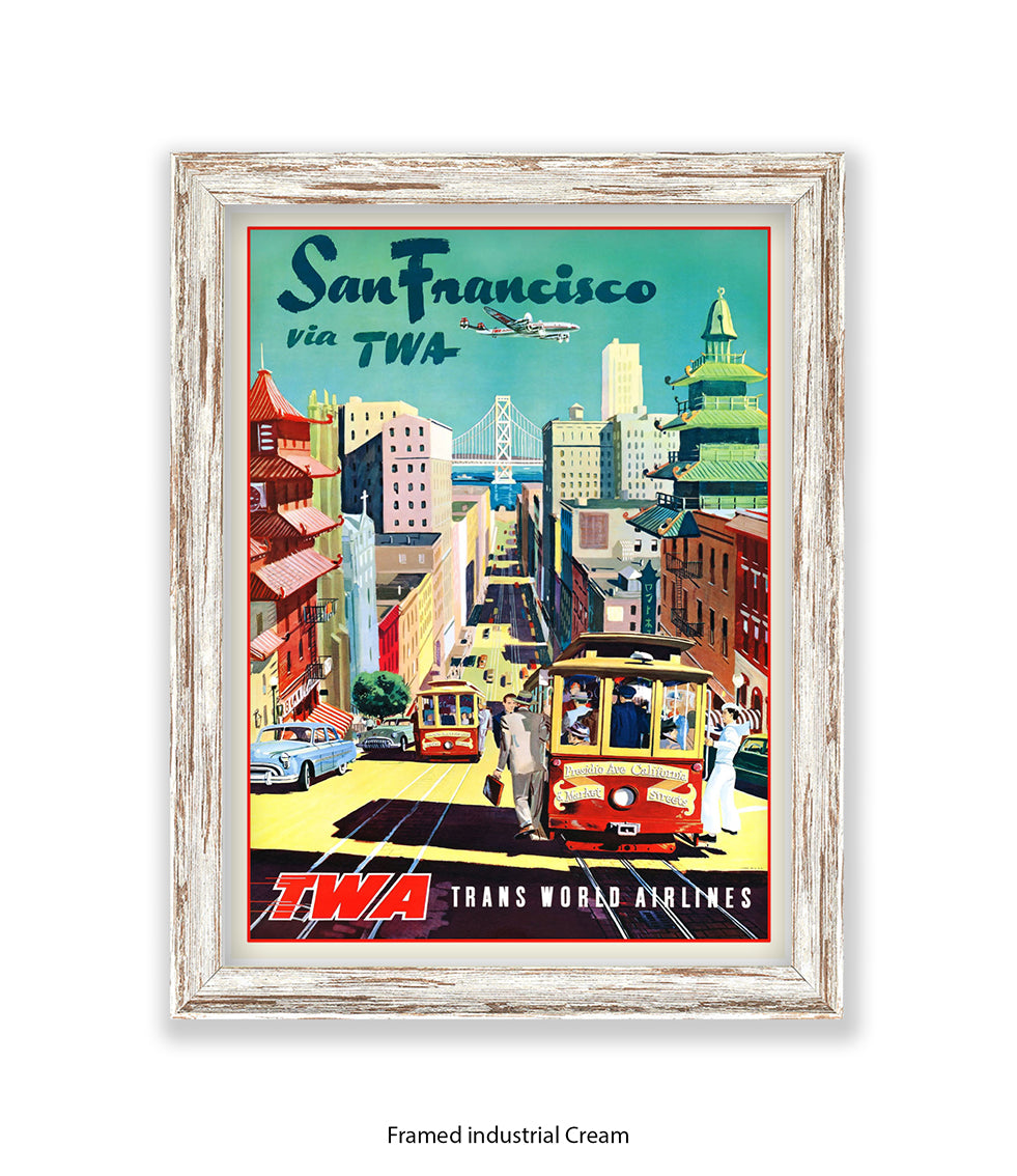 San Francisco Travel Art Print