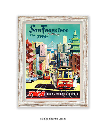 San Francisco Travel Art Print