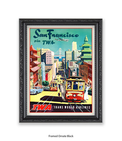 San Francisco Travel Art Print