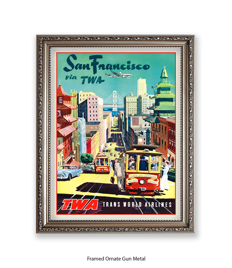 San Francisco Travel Art Print