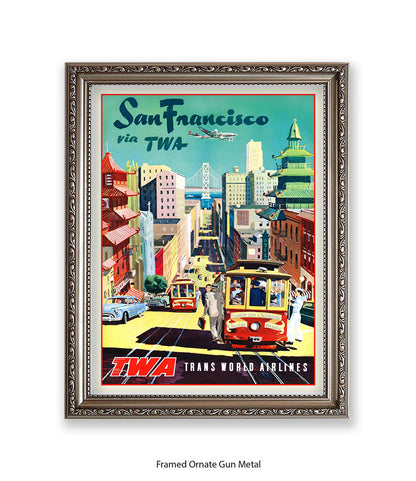 San Francisco Travel Art Print