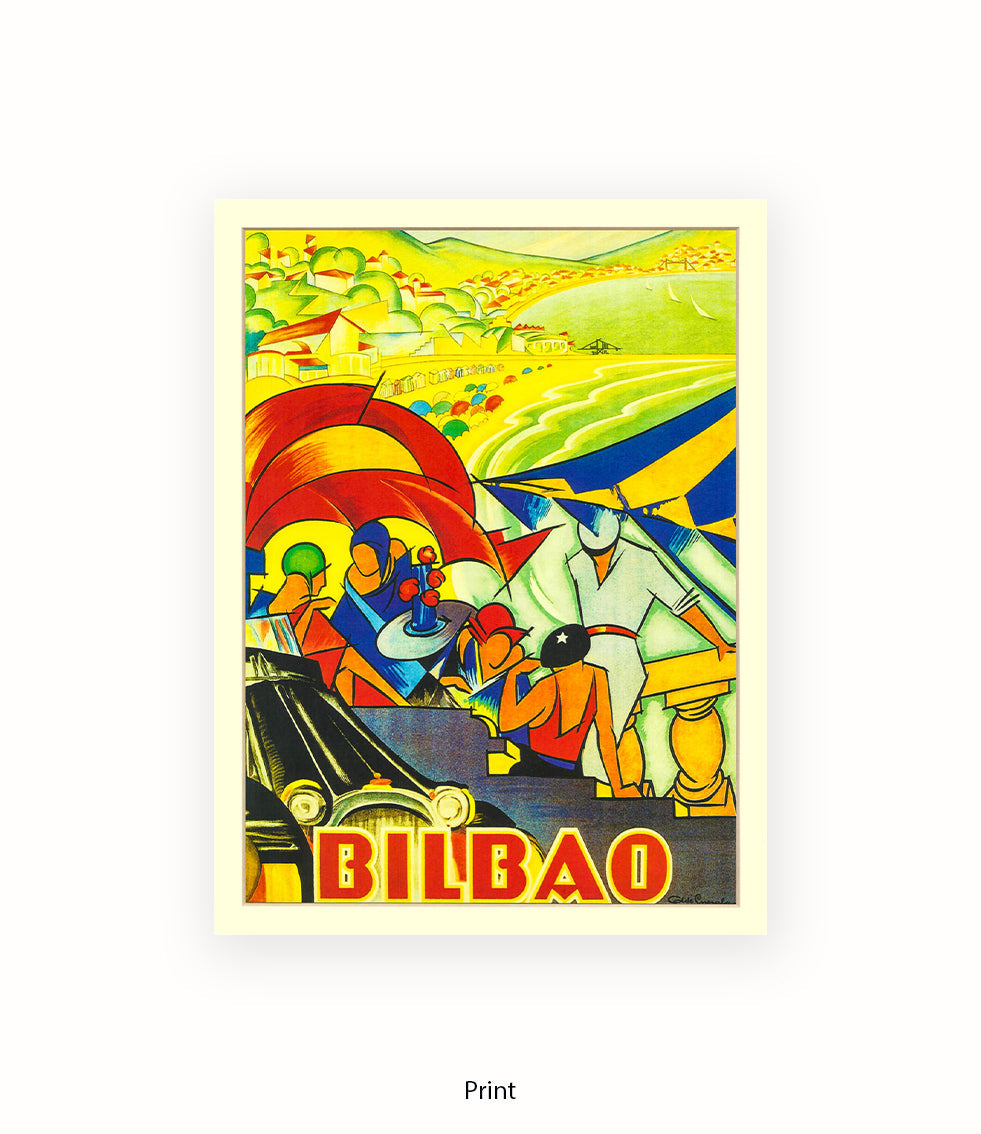 Spain Bilbao Art Print