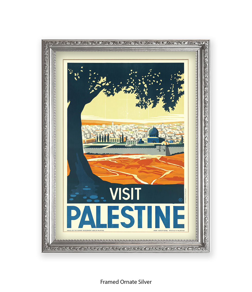 Visit Pallastine Art Print