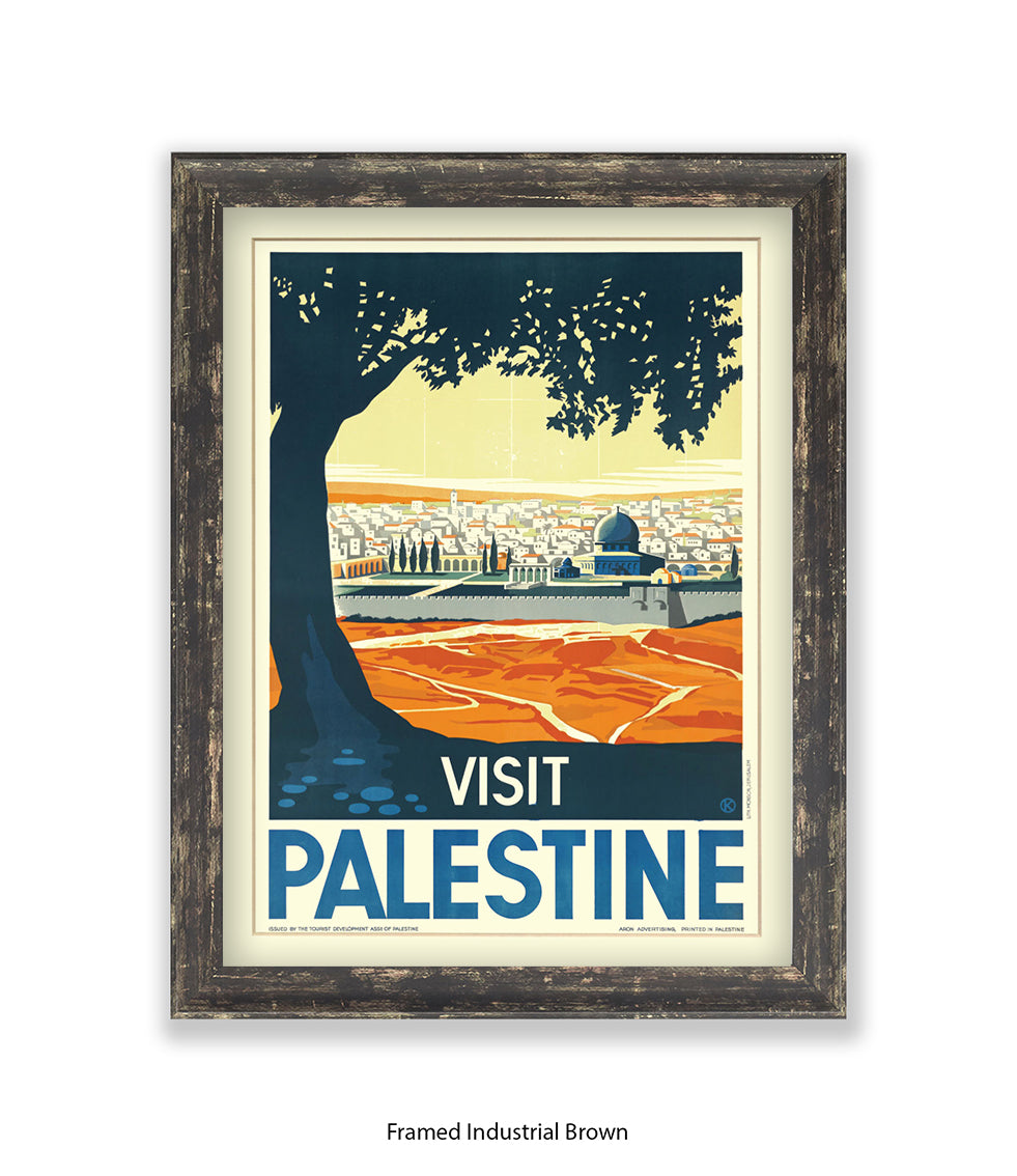 Visit Pallastine Art Print