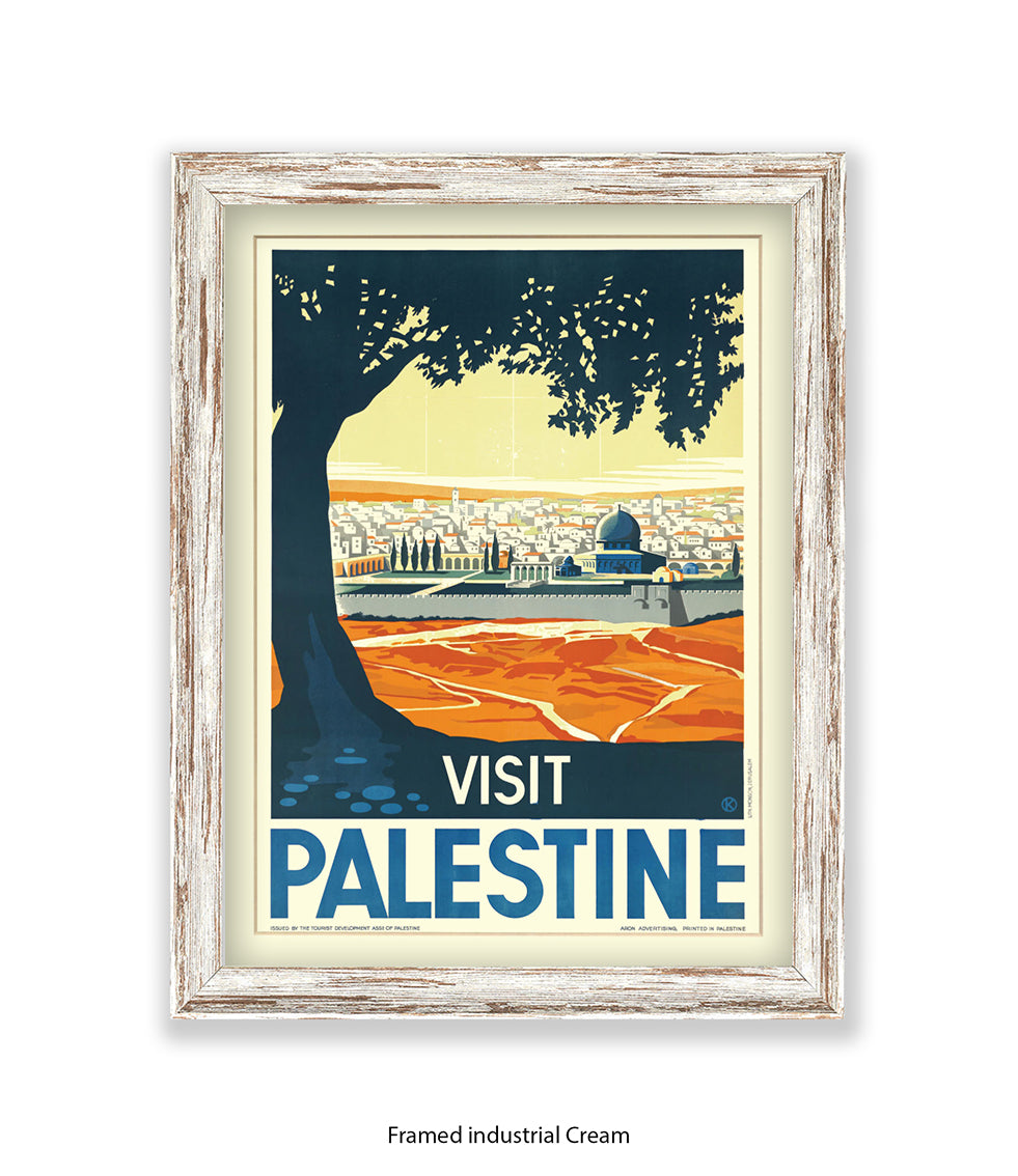 Visit Pallastine Art Print