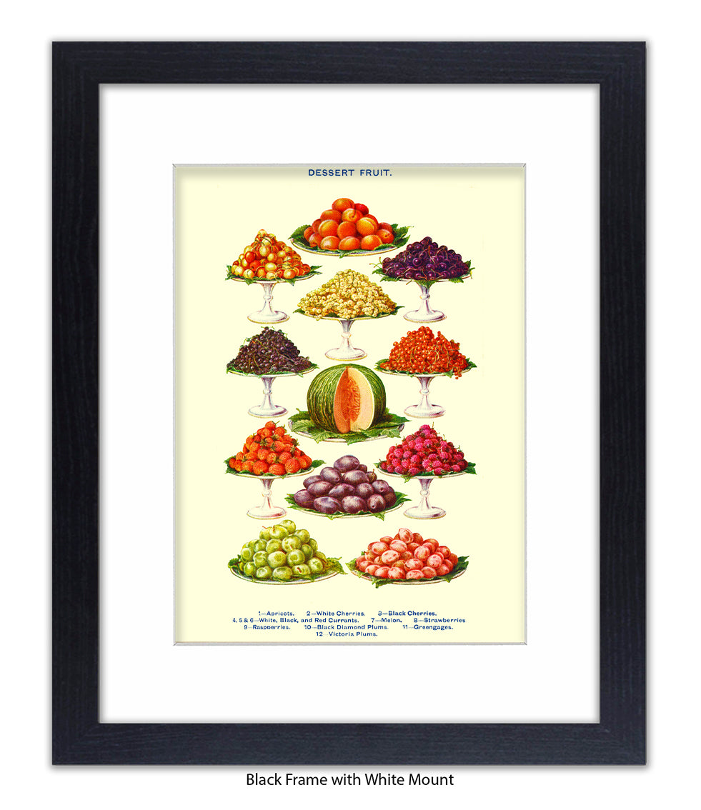 Desert Fruit Art Print