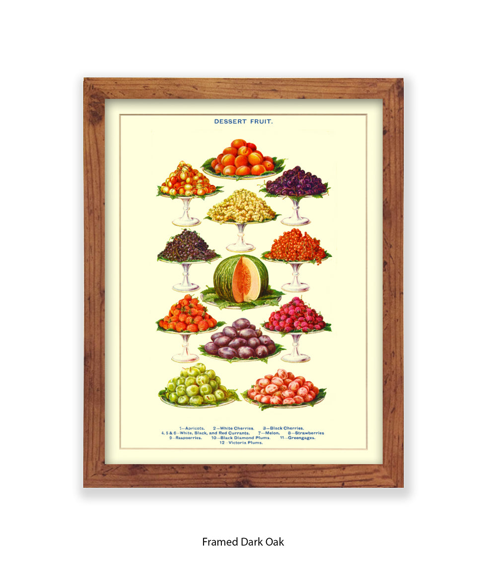 Desert Fruit Art Print
