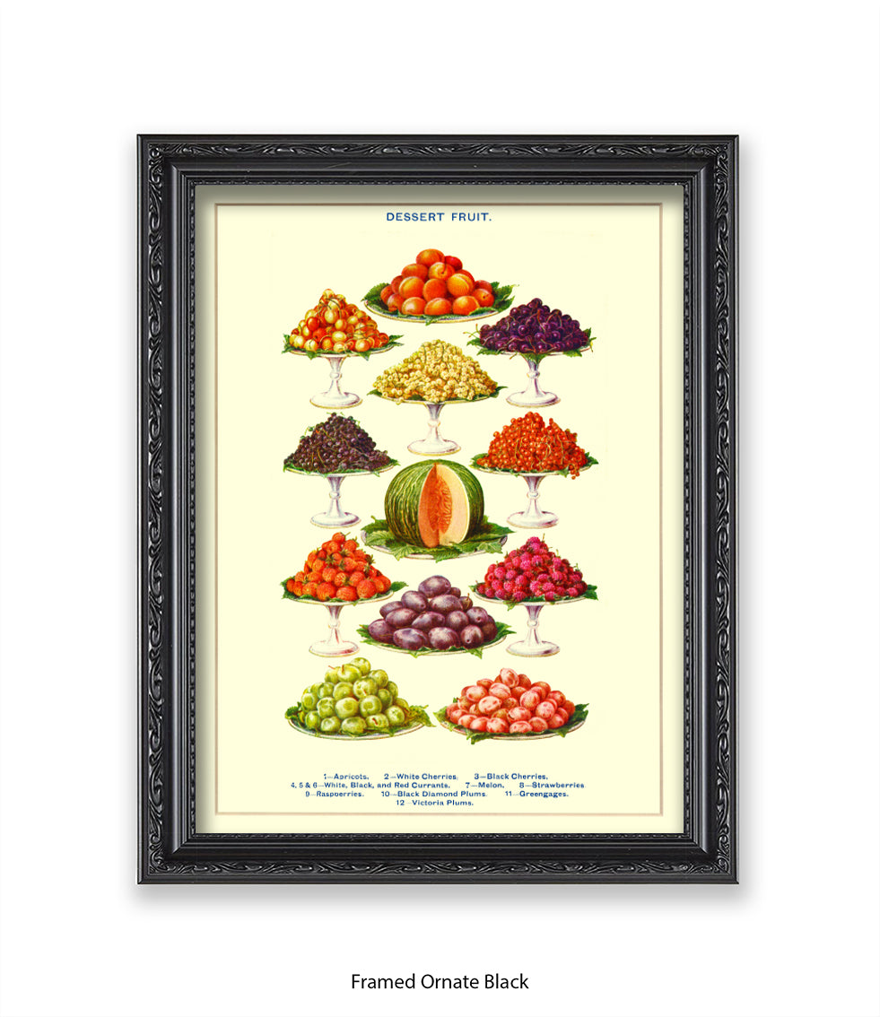 Desert Fruit Art Print