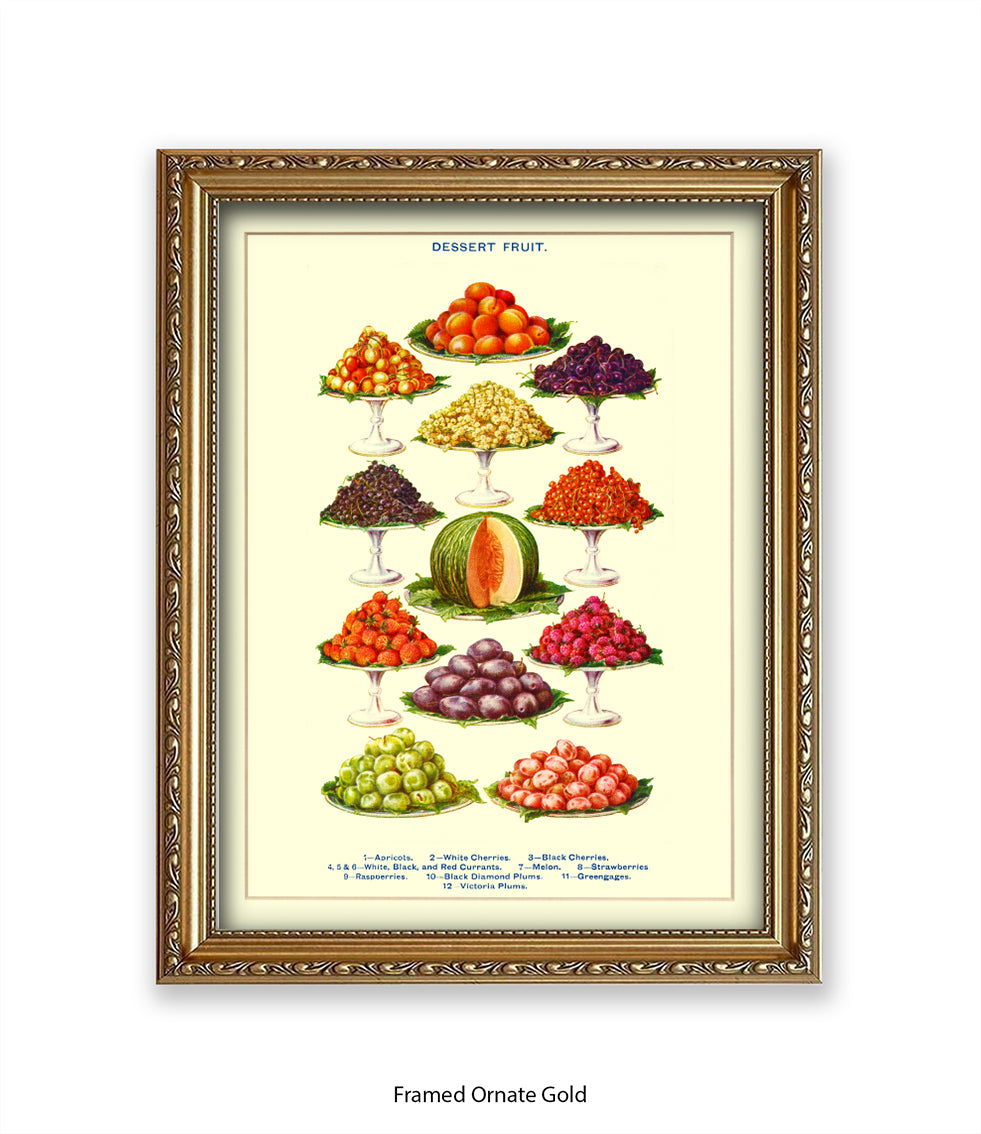 Desert Fruit Art Print
