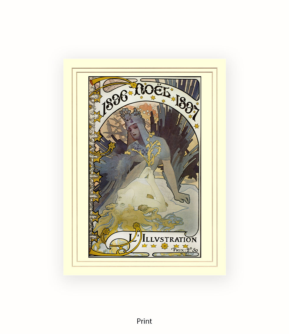 1896 Noel 1897 Art Print
