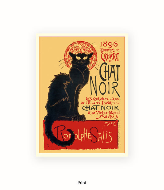 Chat Noir Art Print