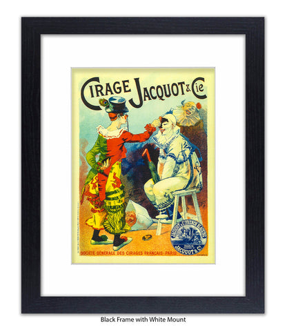 Cirage Jacquot & Cie - Two Clowns - Lefevre Art Print