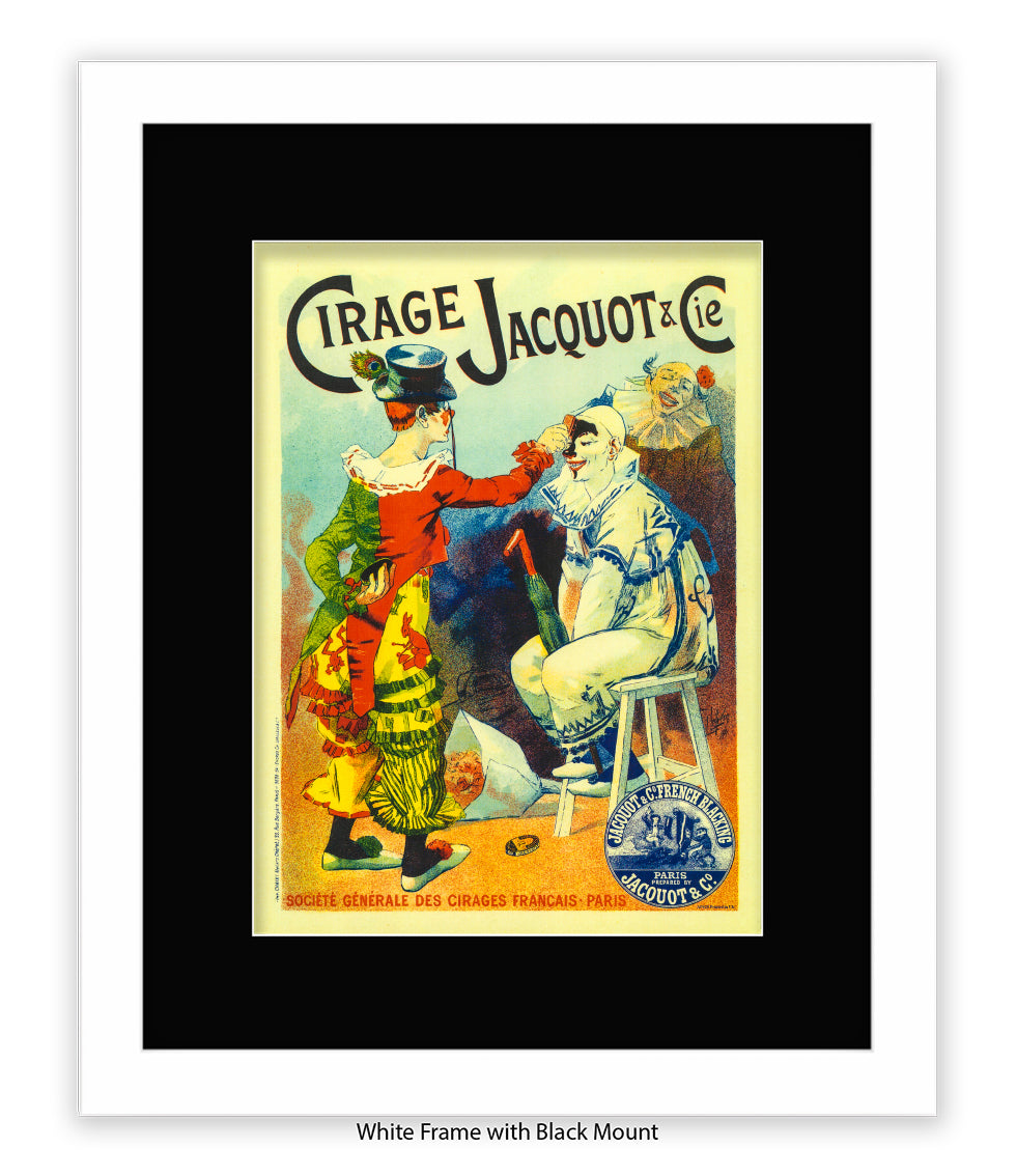 Cirage Jacquot & Cie - Two Clowns - Lefevre Art Print