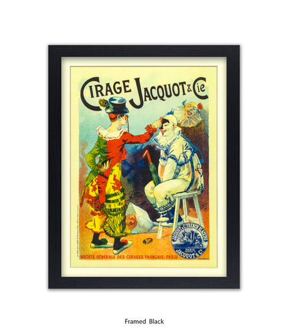 Cirage Jacquot & Cie - Two Clowns - Lefevre Art Print