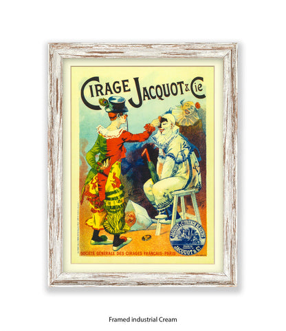 Cirage Jacquot & Cie - Two Clowns - Lefevre Art Print