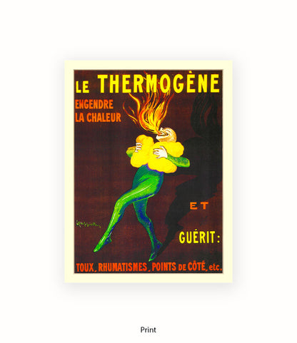 Le Thermogene - Cappiello Art Print