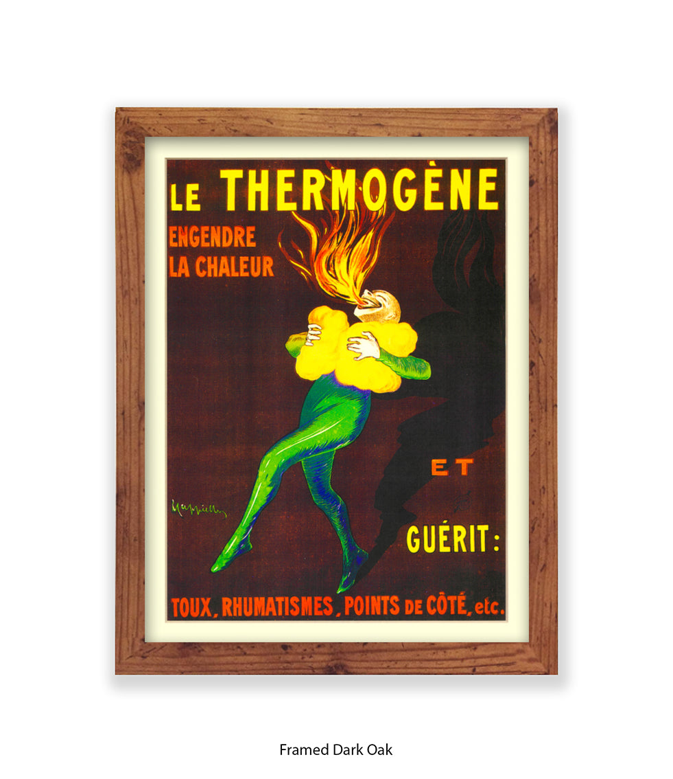 Le Thermogene - Cappiello Art Print