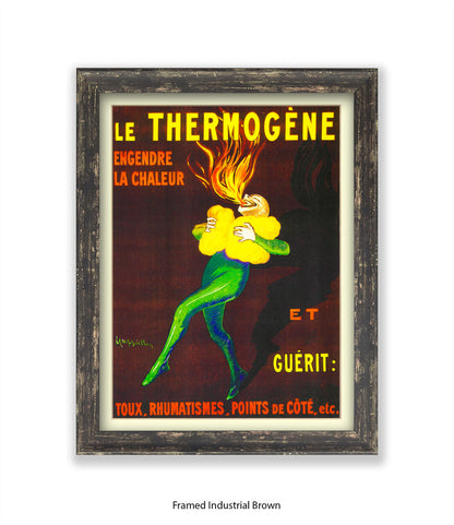 Le Thermogene - Cappiello Art Print