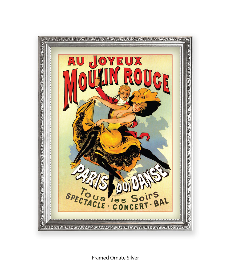 Moulin Rouge Joyeux Art Print