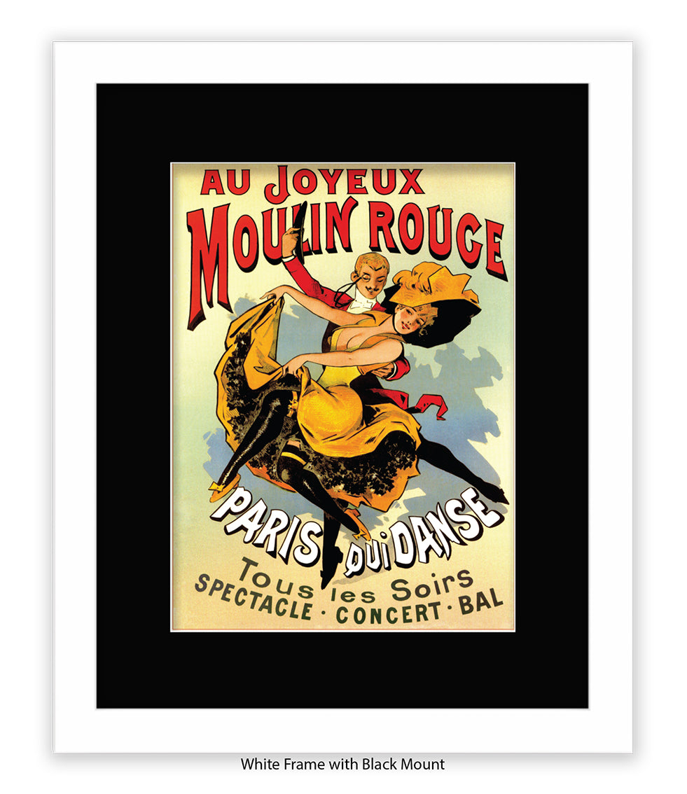 Moulin Rouge Joyeux Art Print