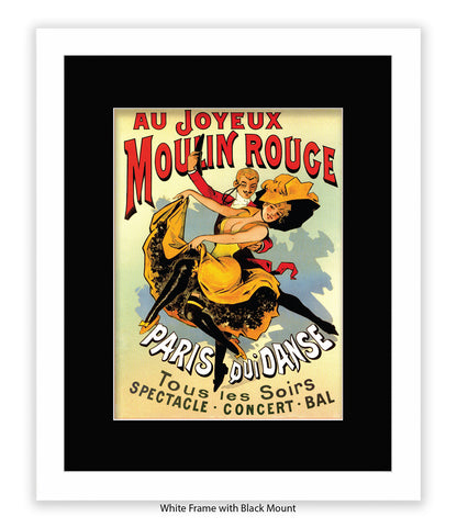 Moulin Rouge Joyeux Art Print