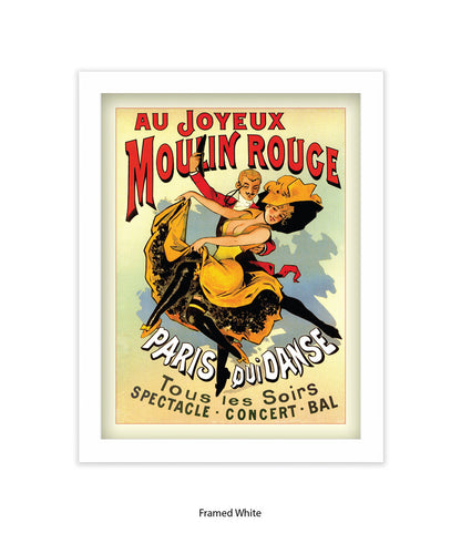 Moulin Rouge Joyeux Art Print