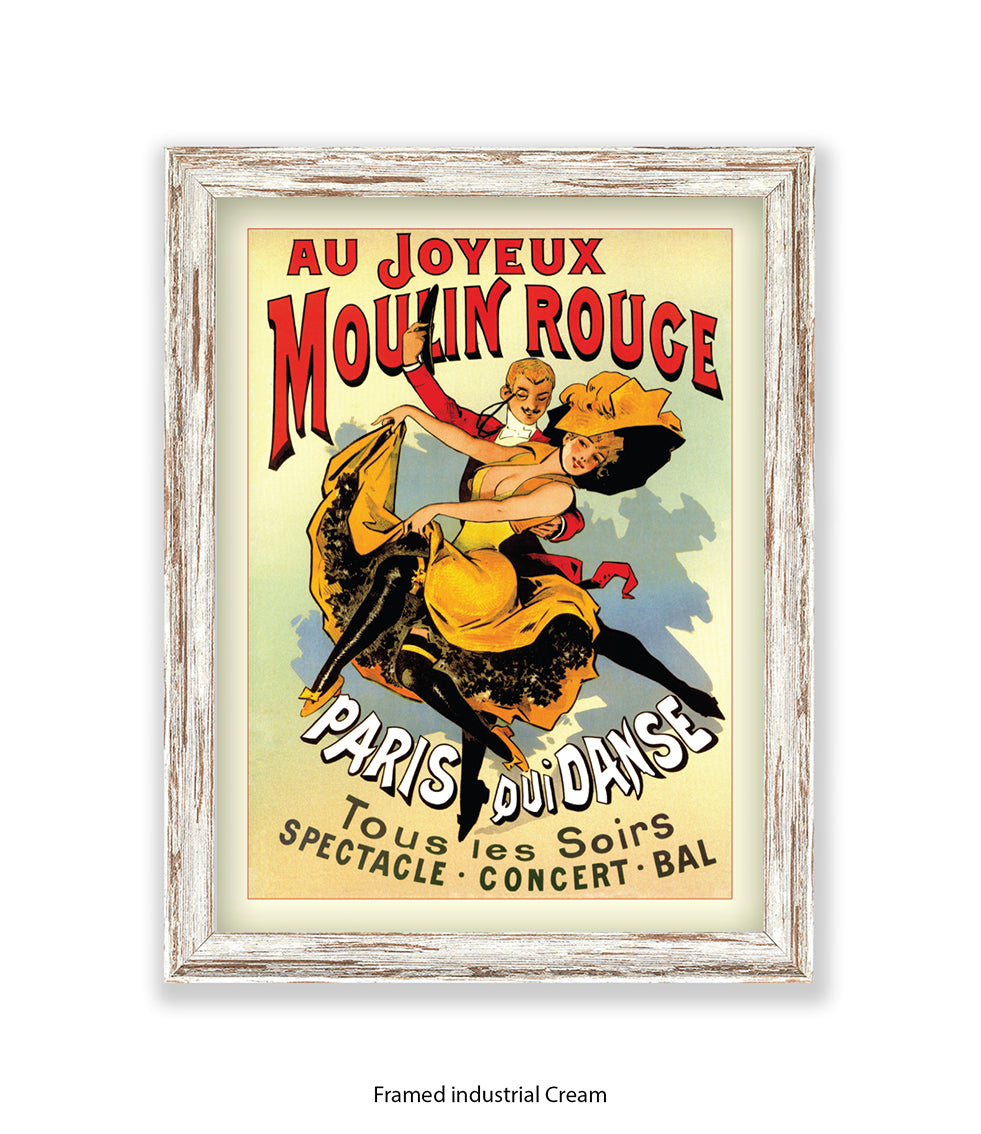 Moulin Rouge Joyeux Art Print