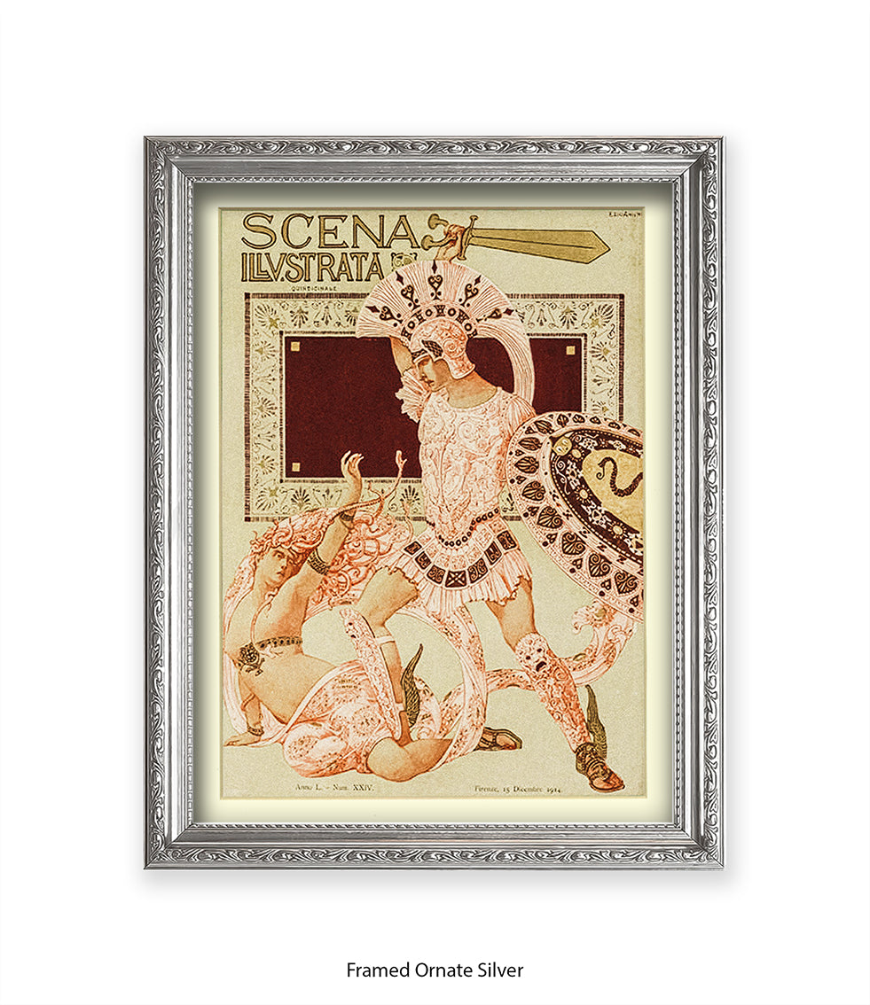 Scena Illustrata - Centurian Art Print