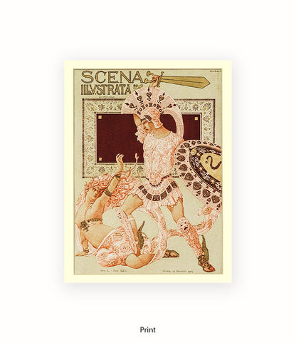 Scena Illustrata - Centurian Art Print