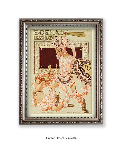 Scena Illustrata - Centurian Art Print