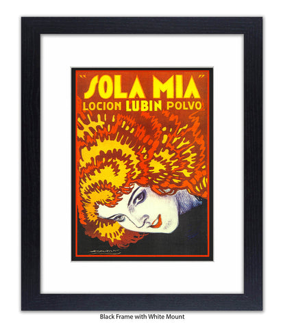 Sola Mia - Locion - LUBIN - Polvo Art Print