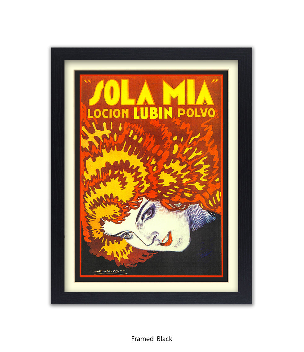 Sola Mia - Locion - LUBIN - Polvo Art Print
