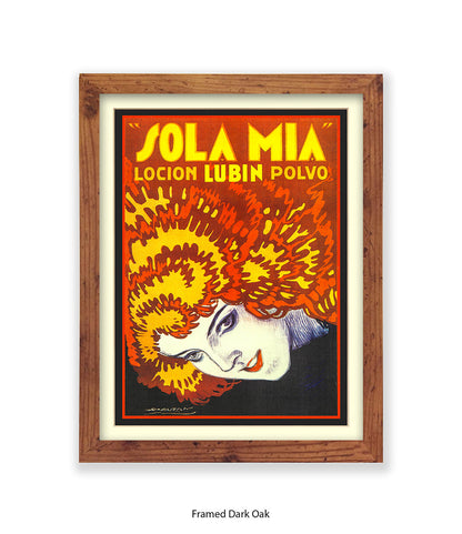 Sola Mia - Locion - LUBIN - Polvo Art Print