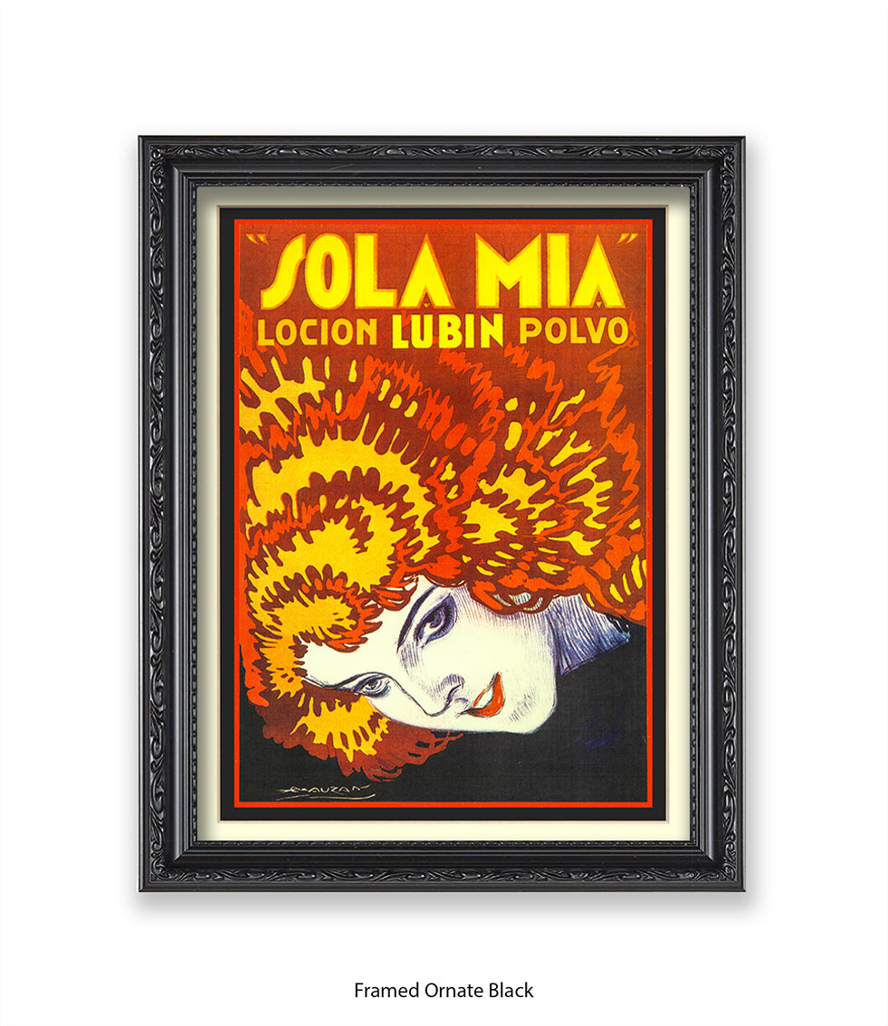 Sola Mia - Locion - LUBIN - Polvo Art Print