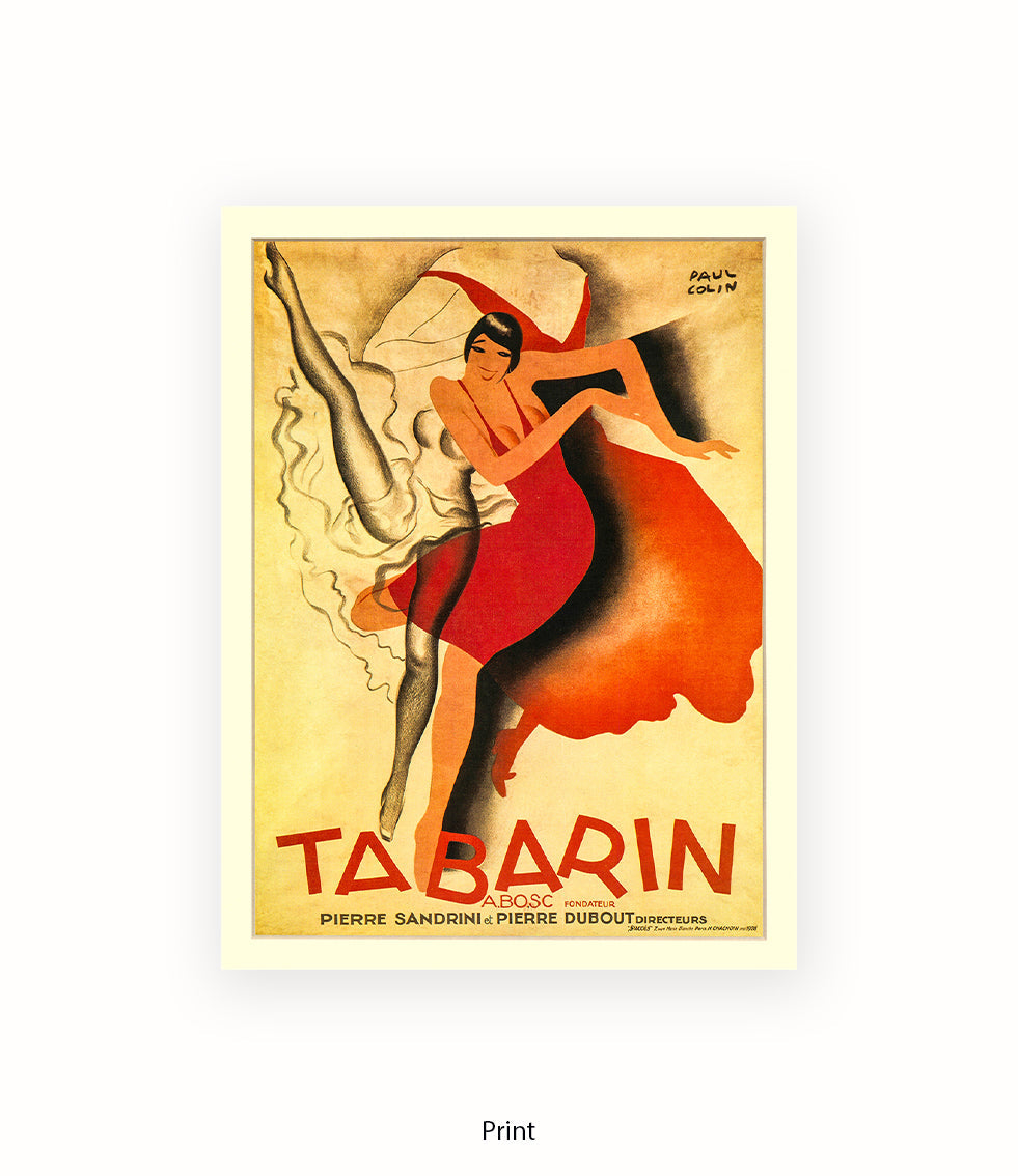 Tabarin - Dancer Art Print
